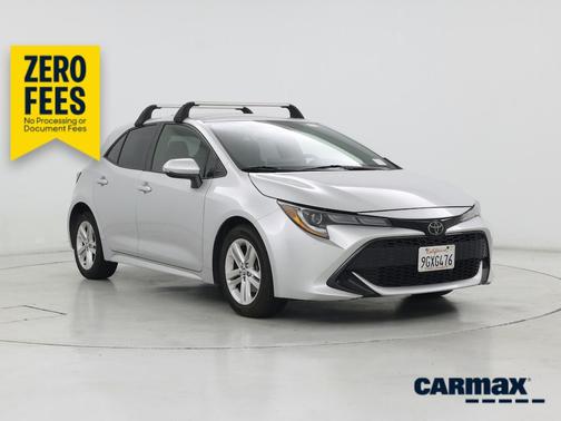 Silver 2021 Toyota Corolla Hatchback SE