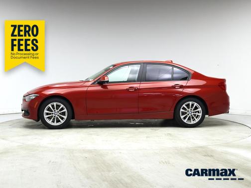Red 2017 BMW 320 I
