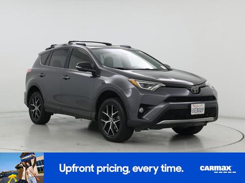 Gray 2018 Toyota RAV4 SE