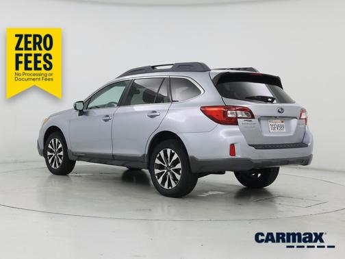 Silver 2015 Subaru Outback Limited