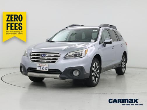 Silver 2015 Subaru Outback Limited