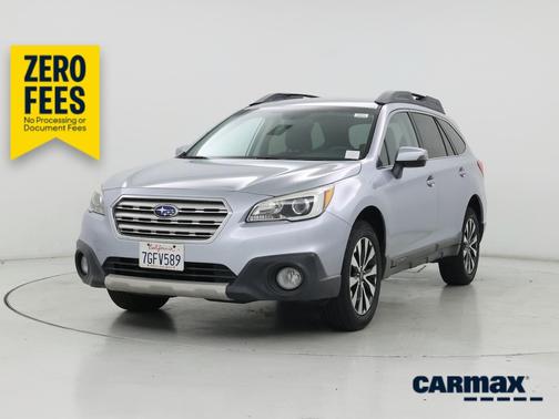 Silver 2015 Subaru Outback Limited