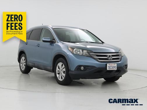 Blue 2014 Honda CR-V EX-L