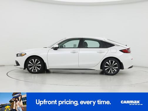 White 2022 Honda Civic EX-L