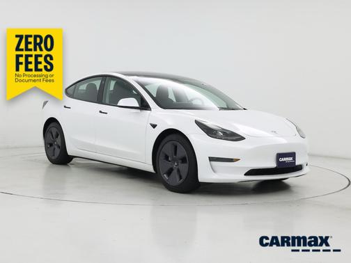 White 2023 Tesla Model 3