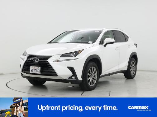 White 2018 Lexus NX 300h