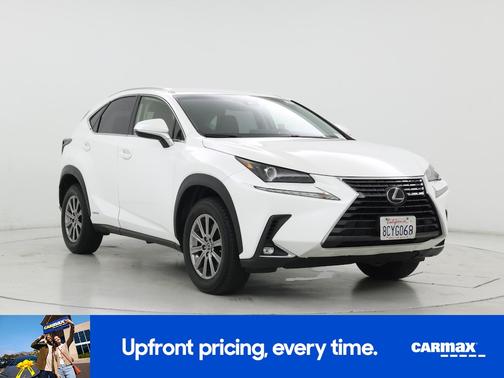 White 2018 Lexus NX 300h