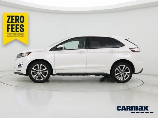 White 2017 Ford Edge Sport