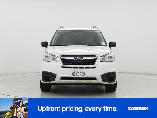 White 2017 Subaru Forester 2.5I