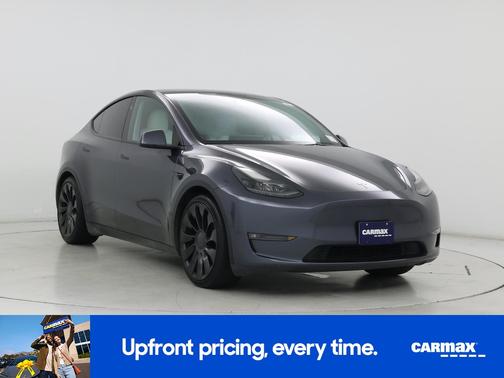 Gray 2023 Tesla Model Y Performance