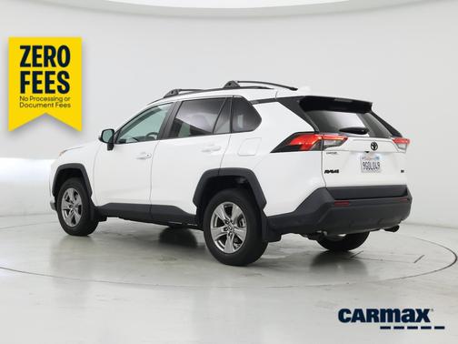 White 2023 Toyota RAV4 XLE