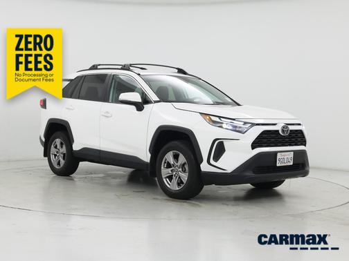 White 2023 Toyota RAV4 XLE