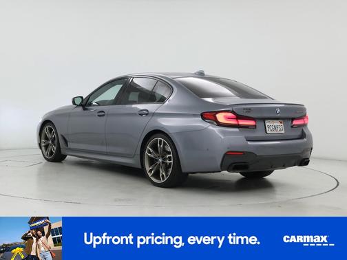 Gray 2022 BMW M550 I xDrive