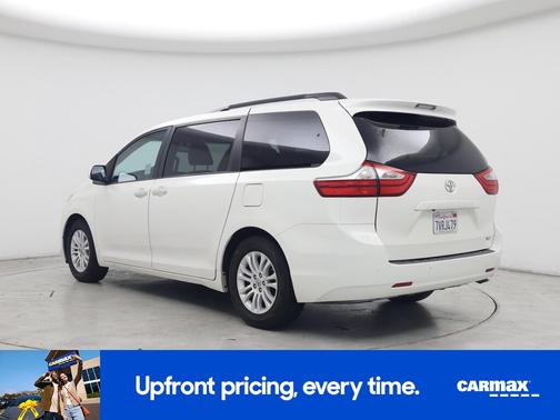 White 2017 Toyota Sienna XLE Premium