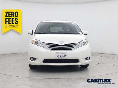 White 2017 Toyota Sienna XLE Premium