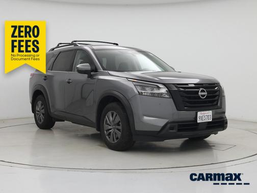 Gray 2025 Nissan Pathfinder SV