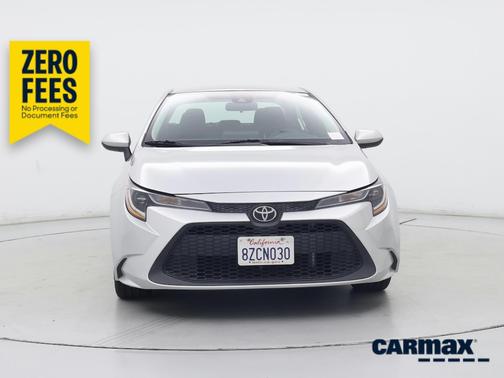 Silver 2022 Toyota Corolla LE