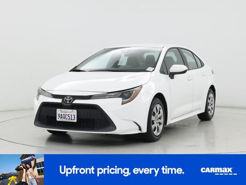 White 2022 Toyota Corolla LE