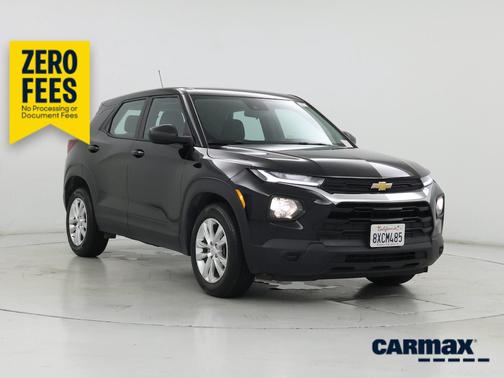 Black 2021 Chevrolet Trailblazer LS