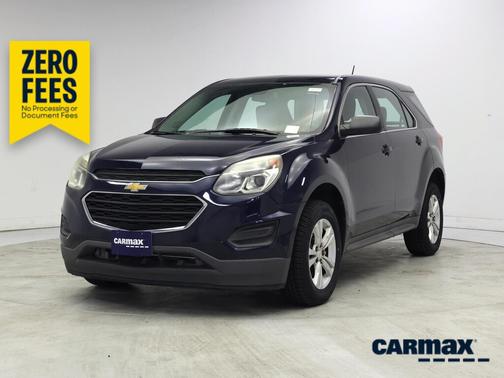 Blue 2017 Chevrolet Equinox LS