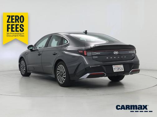 Gray 2025 Hyundai SONATA Hybrid SEL