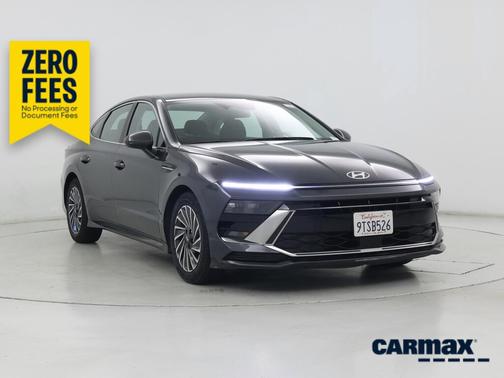 Gray 2025 Hyundai SONATA Hybrid SEL