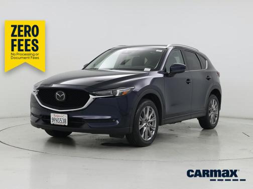 Blue 2021 Mazda CX-5 Grand Touring Reserve