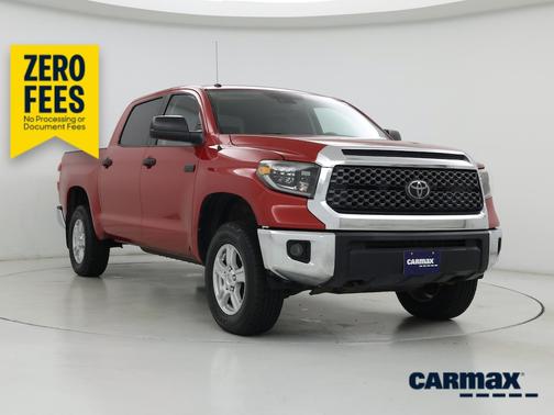Red 2019 Toyota Tundra SR5