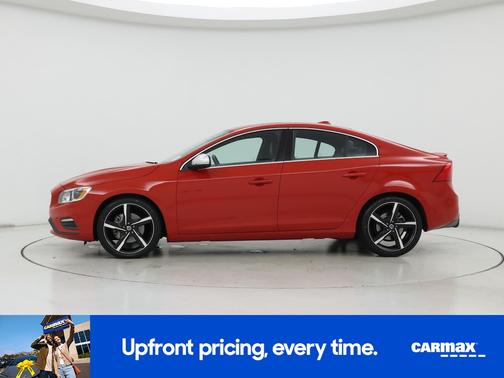 Red 2016 Volvo S60 T6 R-Design Platinum