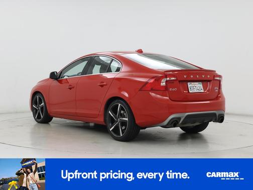 Red 2016 Volvo S60 T6 R-Design Platinum