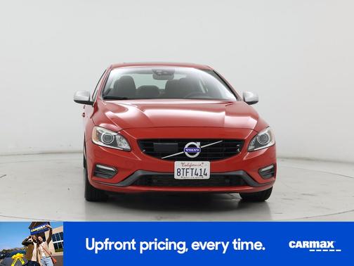 Red 2016 Volvo S60 T6 R-Design Platinum