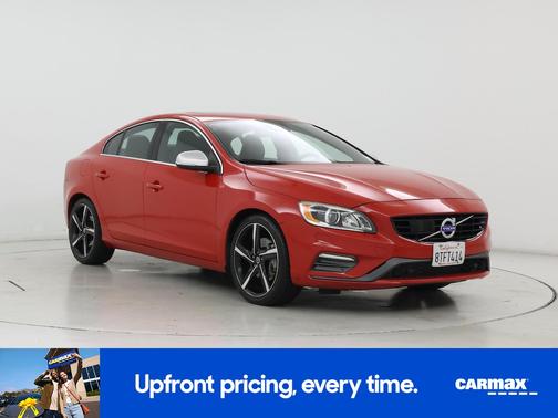 Red 2016 Volvo S60 T6 R-Design Platinum