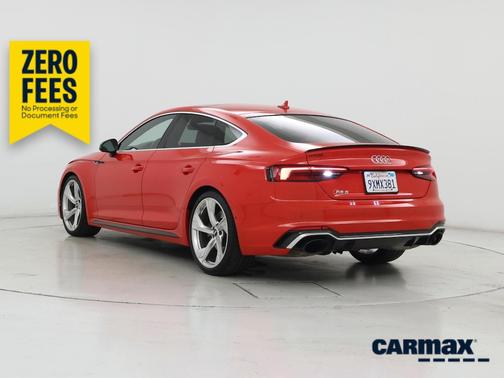 Red 2019 Audi RS 5