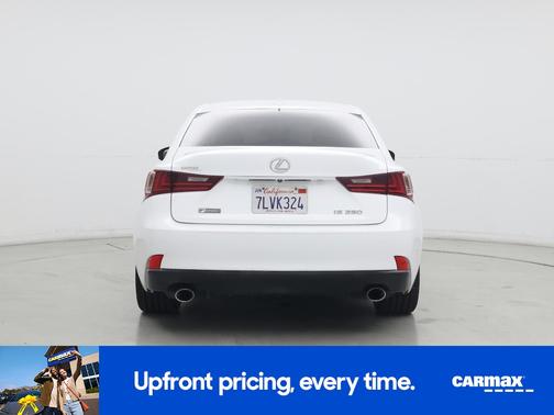 White 2015 Lexus IS 250