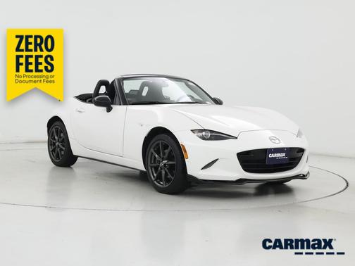White 2017 Mazda MX-5 Miata Club
