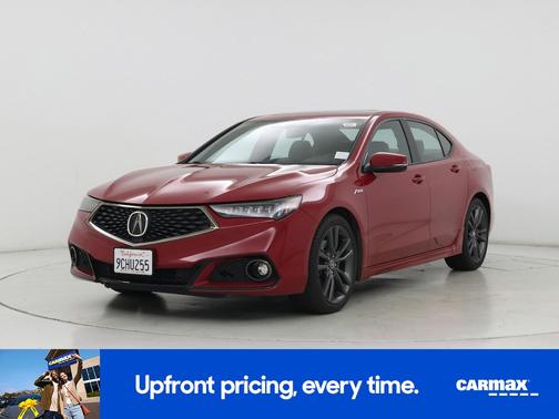 Red 2019 Acura TLX A-Spec