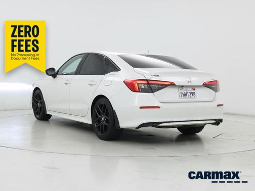 White 2022 Honda Civic Sport