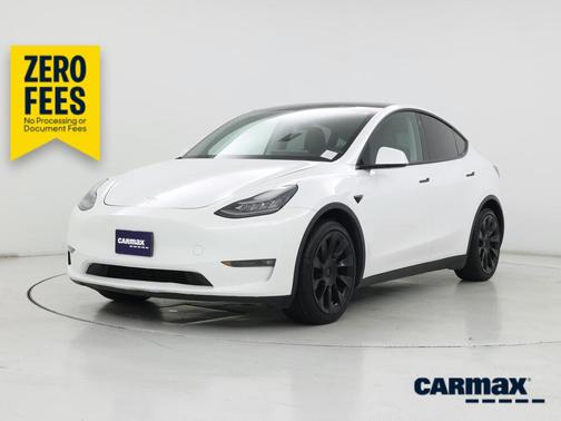 White 2021 Tesla Model Y Long Range