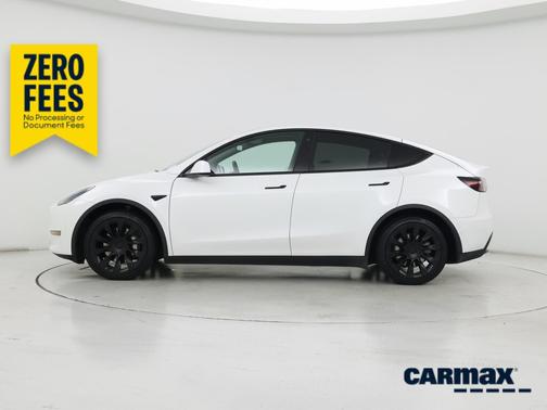 White 2021 Tesla Model Y Long Range