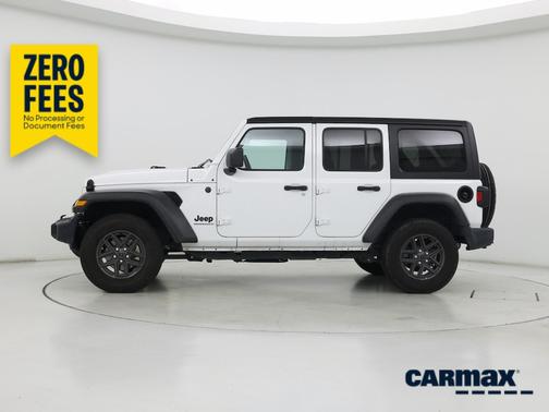 White 2025 Jeep Wrangler Sport S