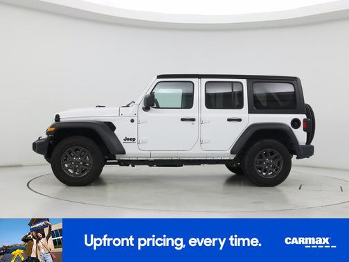 White 2025 Jeep Wrangler Sport S