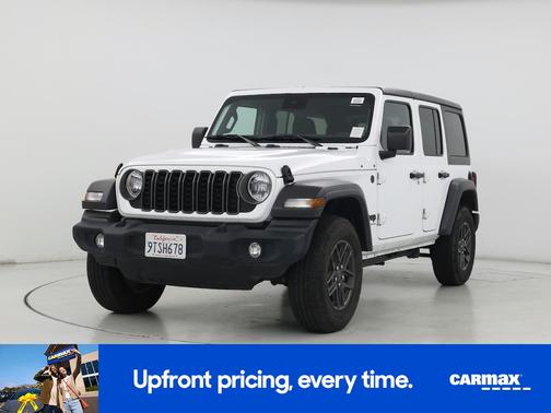 White 2025 Jeep Wrangler Sport S