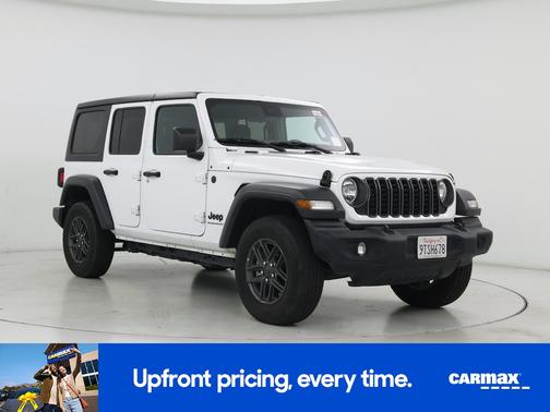 White 2025 Jeep Wrangler Sport S