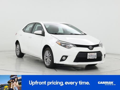 White 2014 Toyota Corolla LE Plus