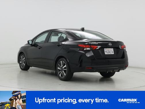 Black 2025 Nissan Versa SV