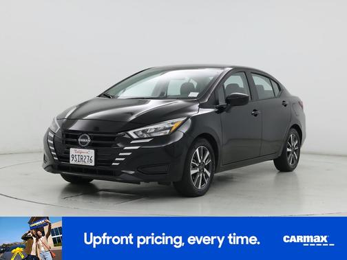 Black 2025 Nissan Versa SV