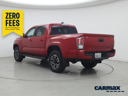 Red 2021 Toyota Tacoma TRD Sport