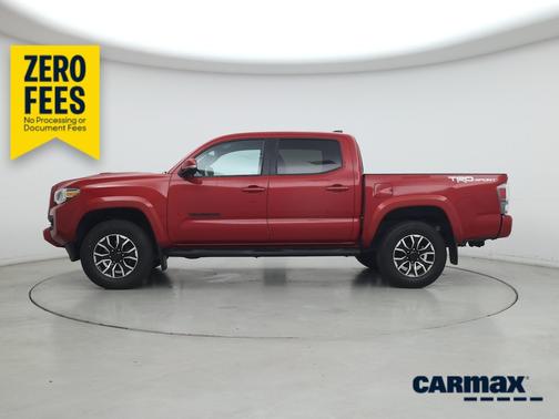 Red 2021 Toyota Tacoma TRD Sport