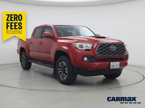 Red 2021 Toyota Tacoma TRD Sport