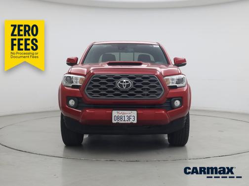 Red 2021 Toyota Tacoma TRD Sport